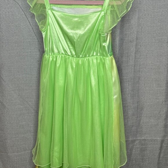 Disney - Tiana - Sleeveless Princess Sleep Dress With Lace - Size 5T - Picture 5 of 8